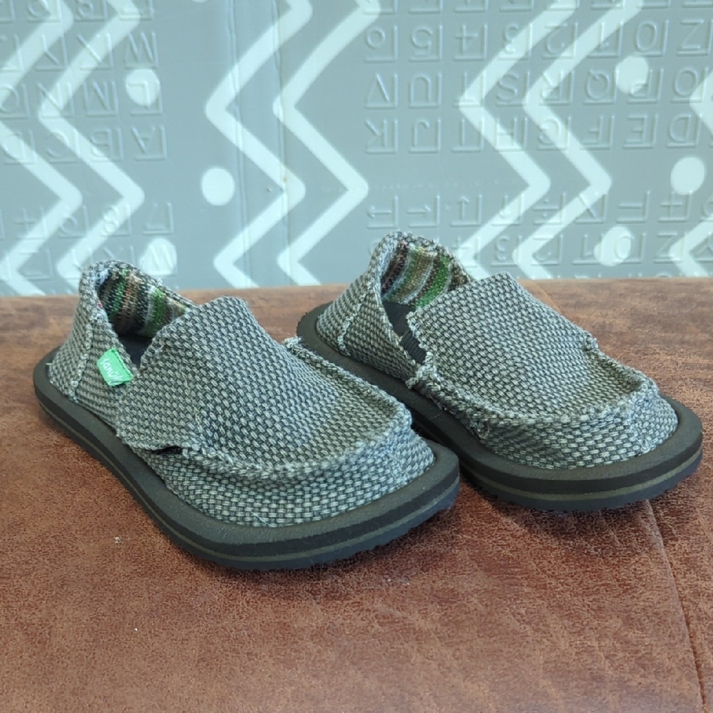 Kids Gray Slip-On Shoes